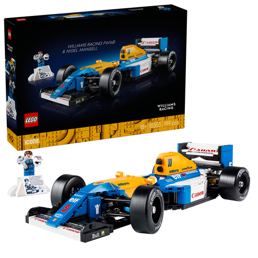 LEGO ICONS: Williams Racing FW14B & Nigel Mansell (10353)