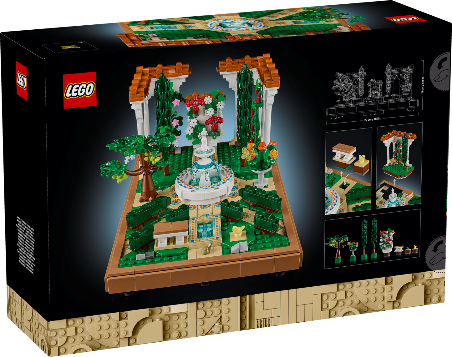 LEGO Botanicals: Fountain Garden (10359)