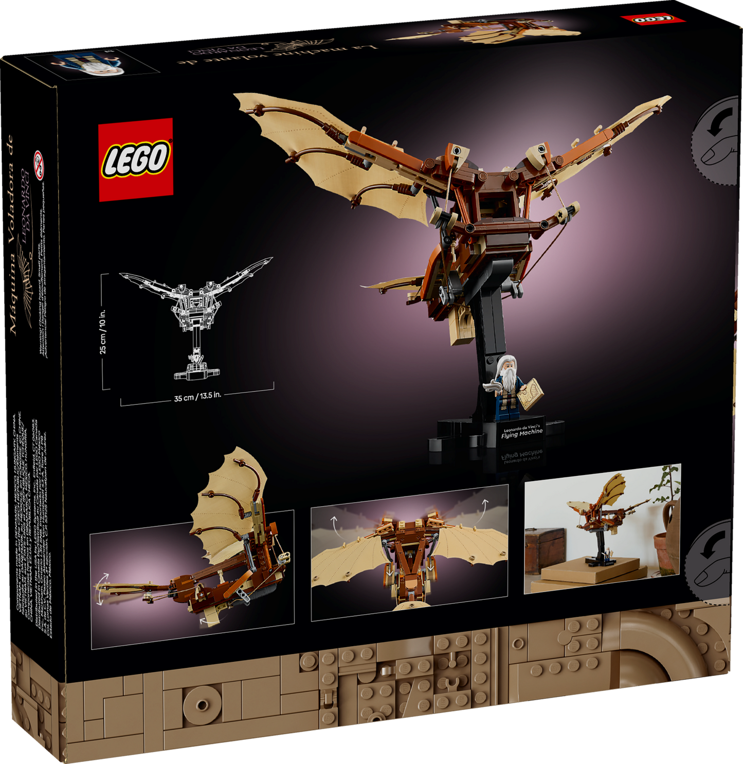 LEGO Icons: Leonardo da Vinci’s Flying Machine (10363)