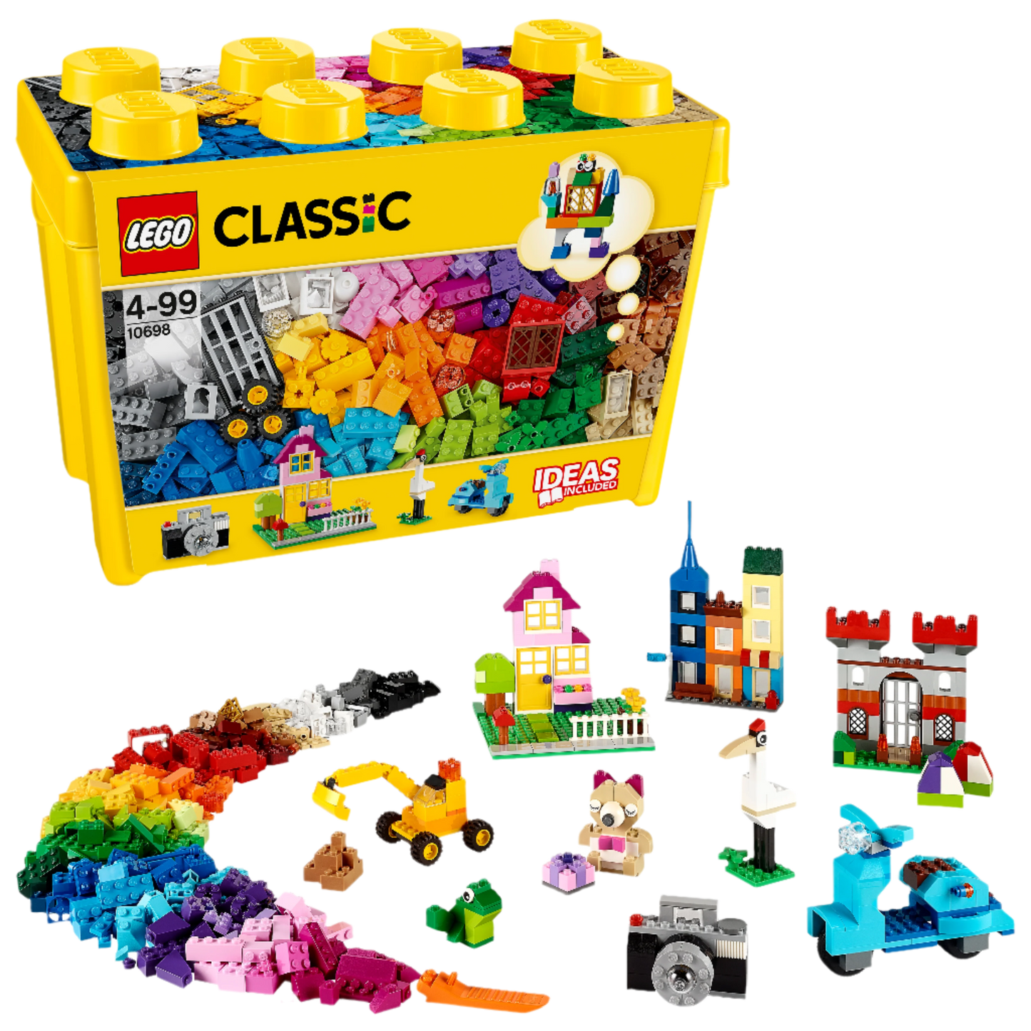 LEGO CLASSIC: Large Creative Brick Box (10698)