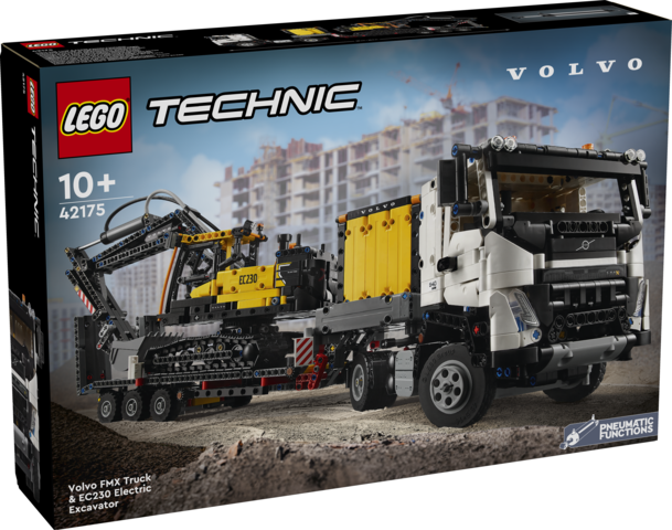 LEGO Technic: Volvo FMX Truck & EC230 Electric Excavator (42175)