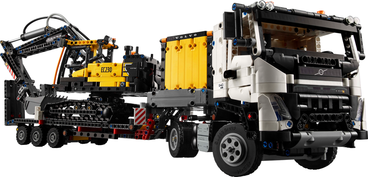 LEGO Technic: Volvo FMX Truck & EC230 Electric Excavator (42175)