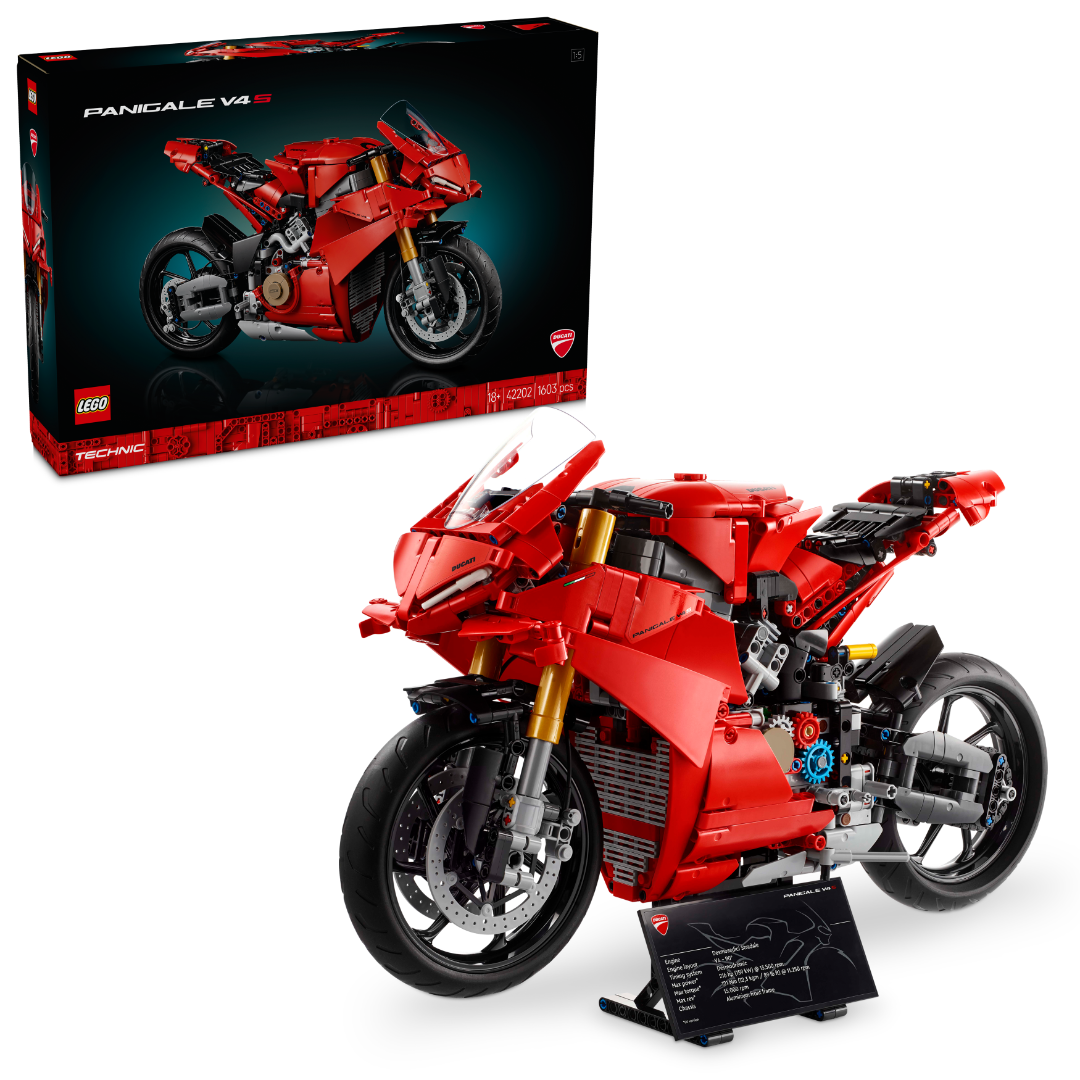 LEGO Technic: Ducati Panigale V4 S Motorcycle (42202)