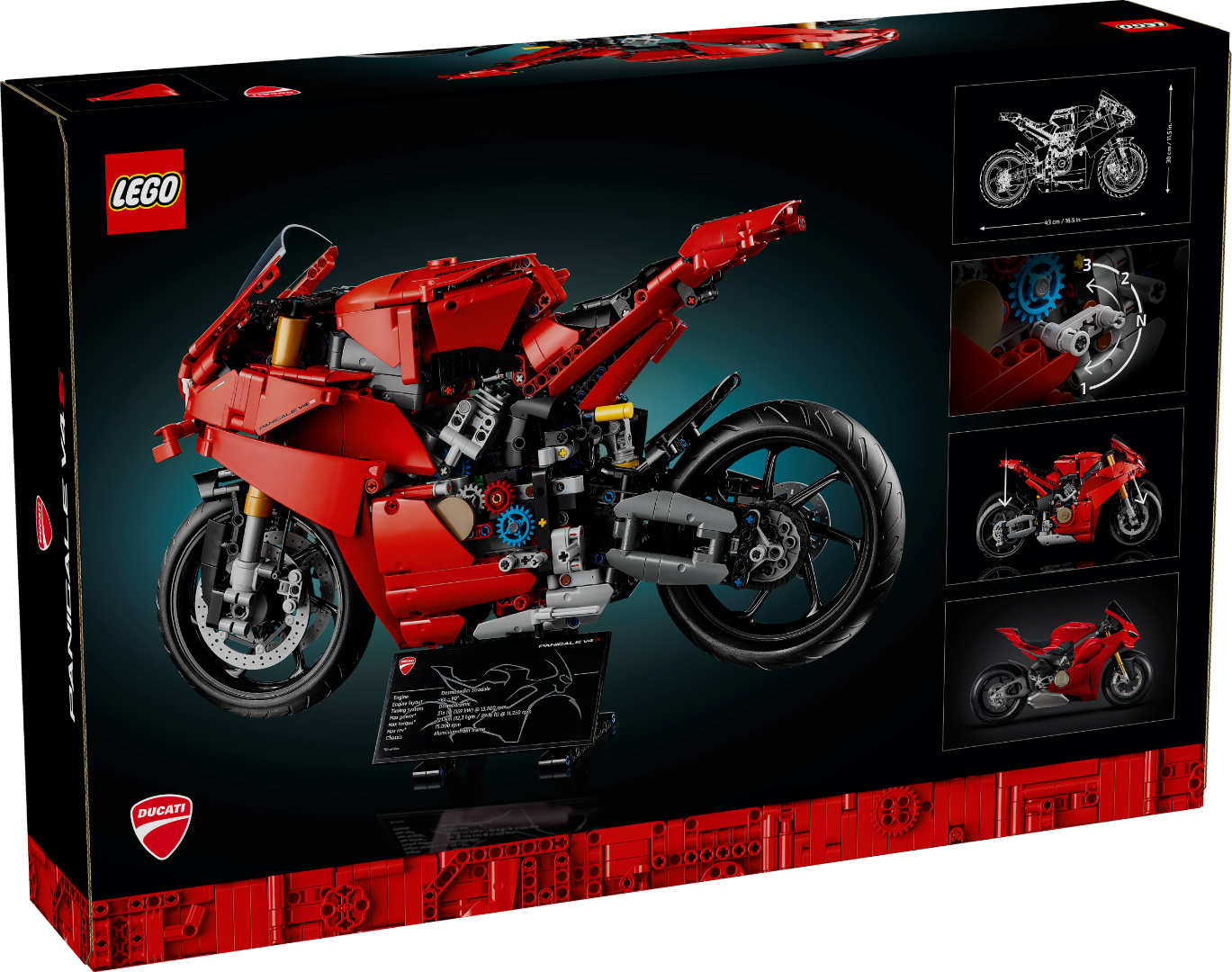 LEGO Technic: Ducati Panigale V4 S Motorcycle (42202)