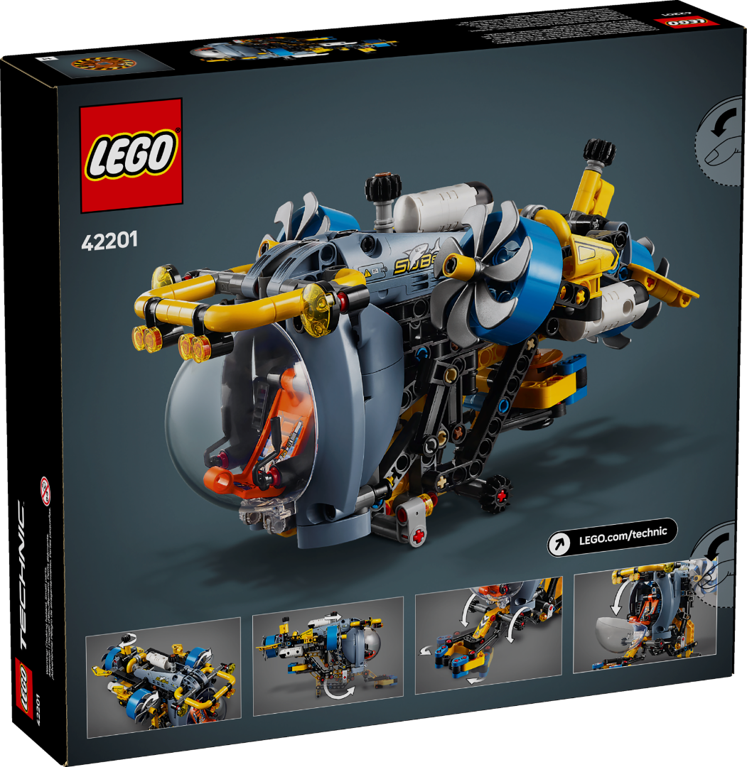 LEGO TECHNIC: Deep-Sea Research Submarine (42201)