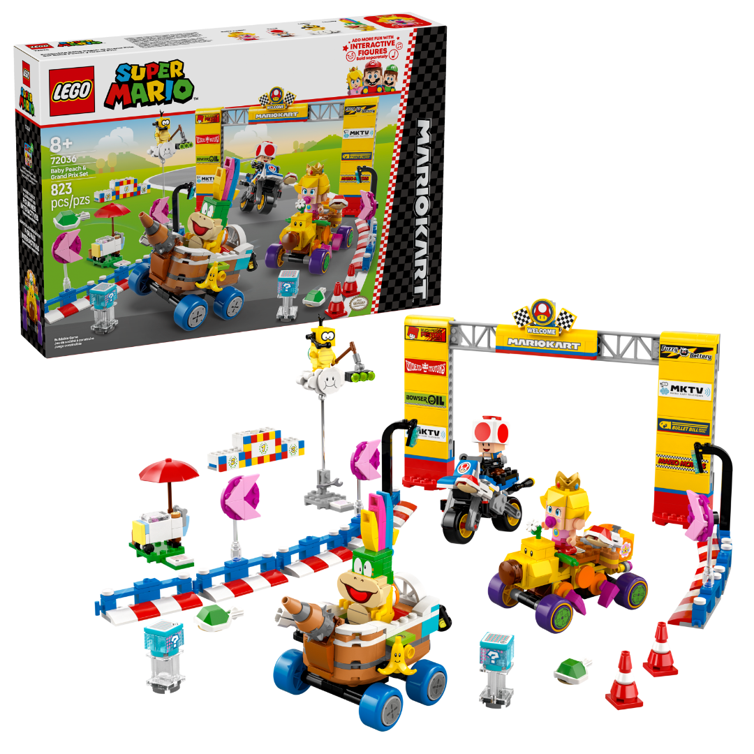 LEGO Super Mario™: Mario Kart: Baby Peach & Grand Prix Set (72036)