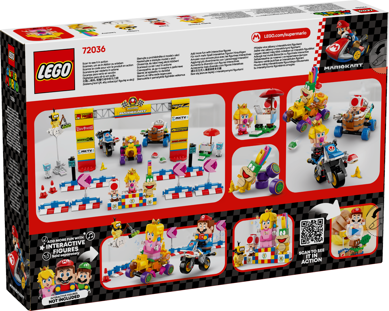 LEGO Super Mario™: Mario Kart: Baby Peach & Grand Prix Set (72036)