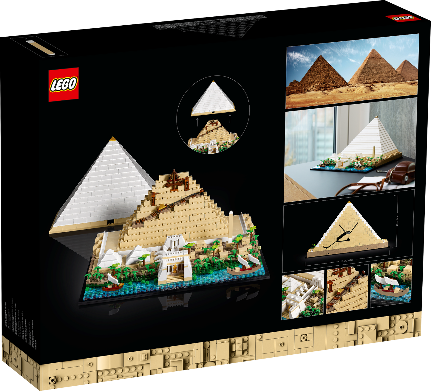 LEGO ARCHITECTURE: Great Pyramid of Giza (21058)