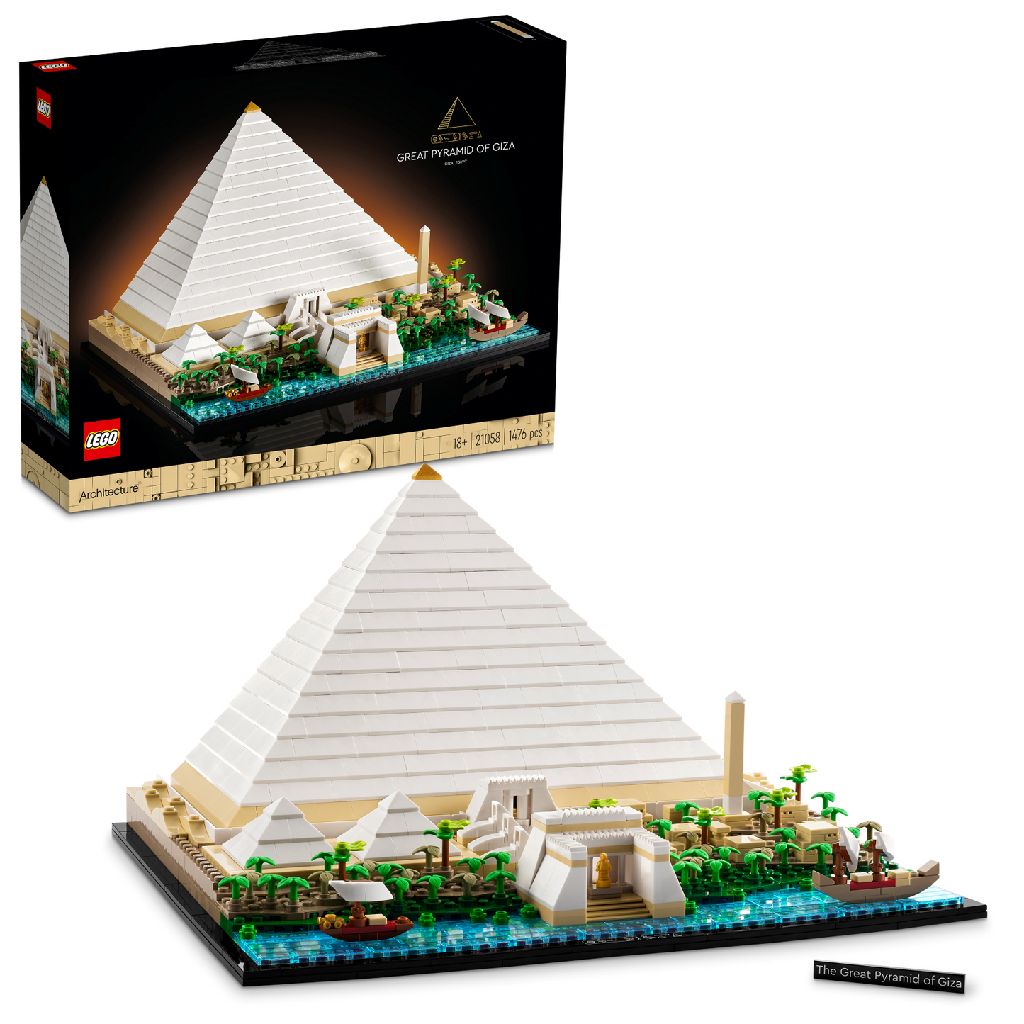 LEGO ARCHITECTURE: Great Pyramid of Giza (21058)