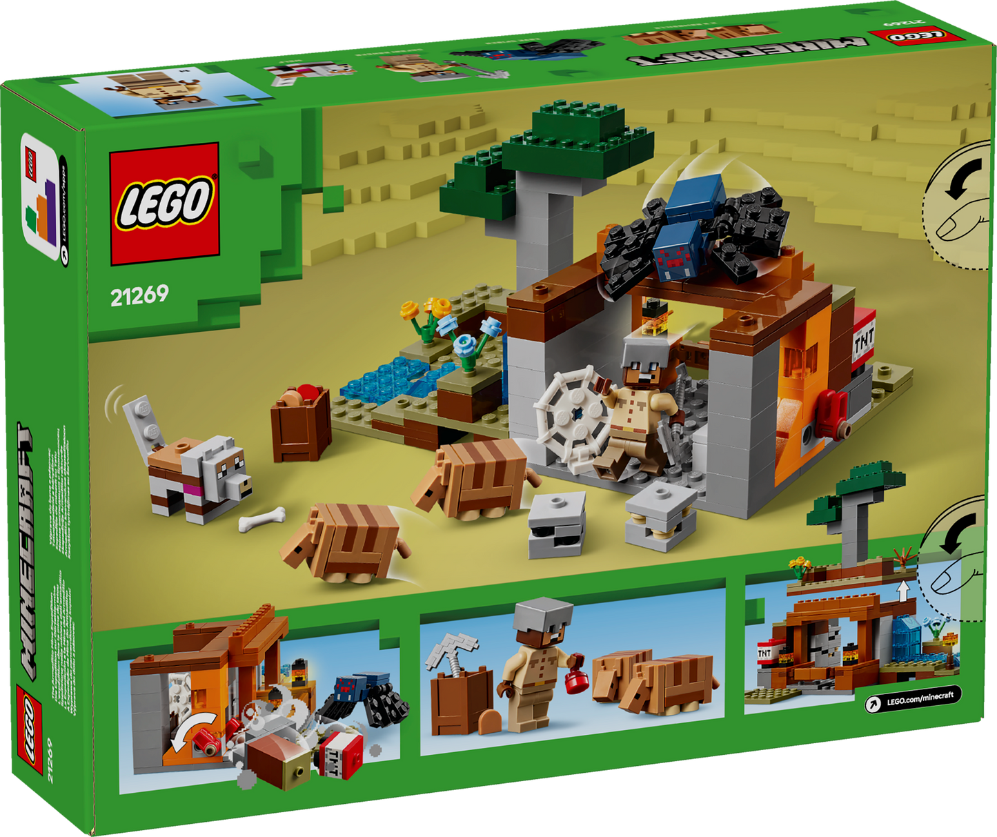 LEGO Minecraft: The Armadillo Mine Expedition (21269)