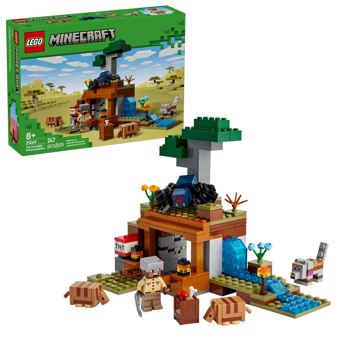 LEGO Minecraft: The Armadillo Mine Expedition (21269)