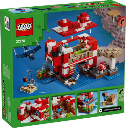 LEGO Minecraft: Mooshroom House (21270)