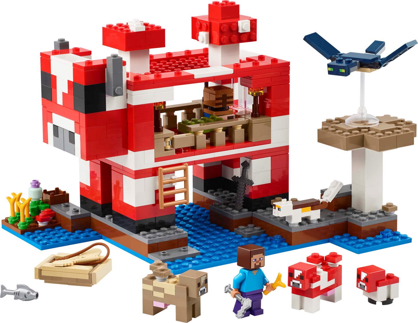 LEGO Minecraft: Mooshroom House (21270)