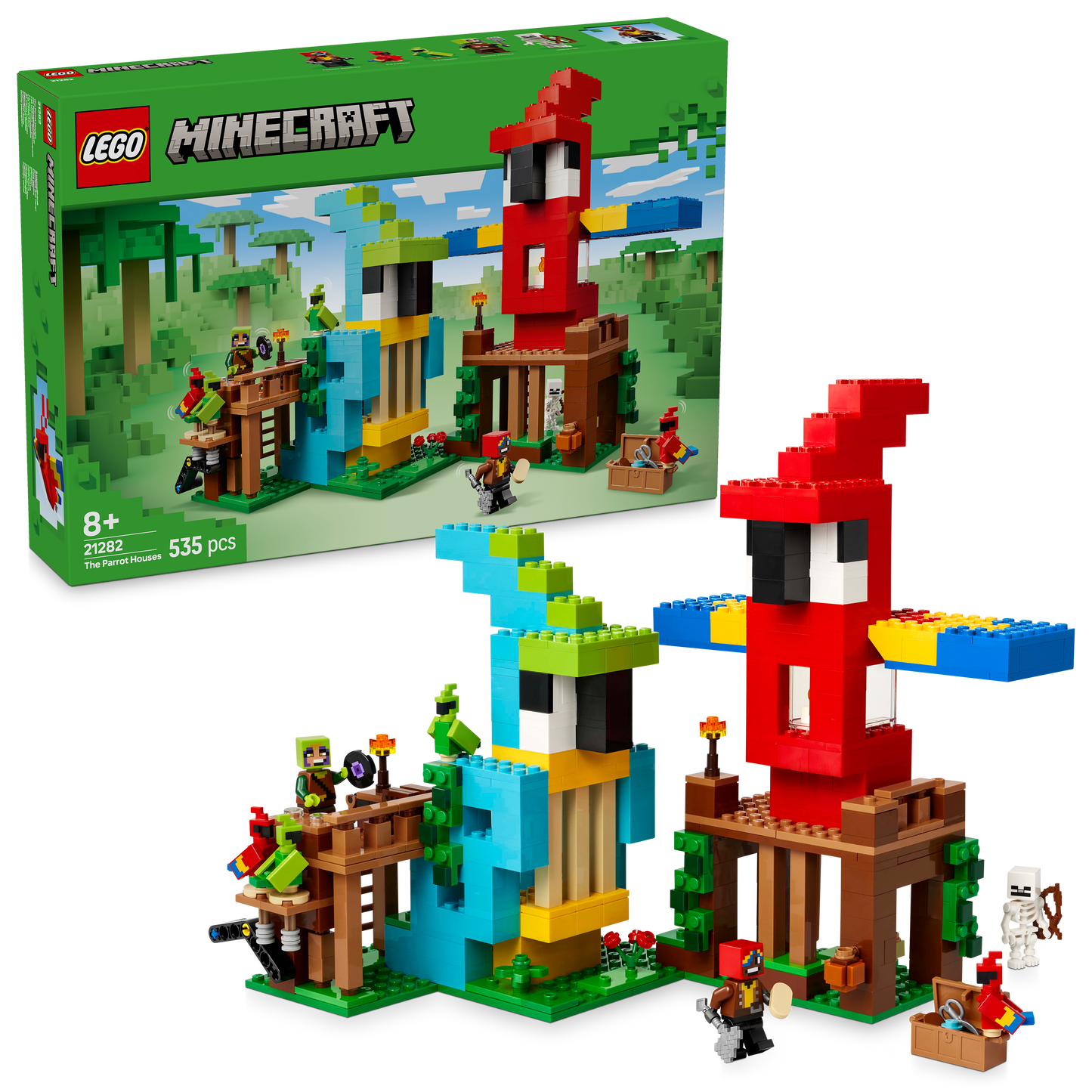 LEGO Minecraft: The Parrot Houses (21282) EXCLUSIVE!