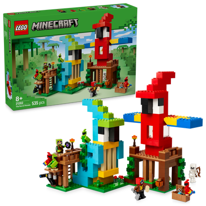 LEGO Minecraft: The Parrot Houses (21282) EXCLUSIVE!