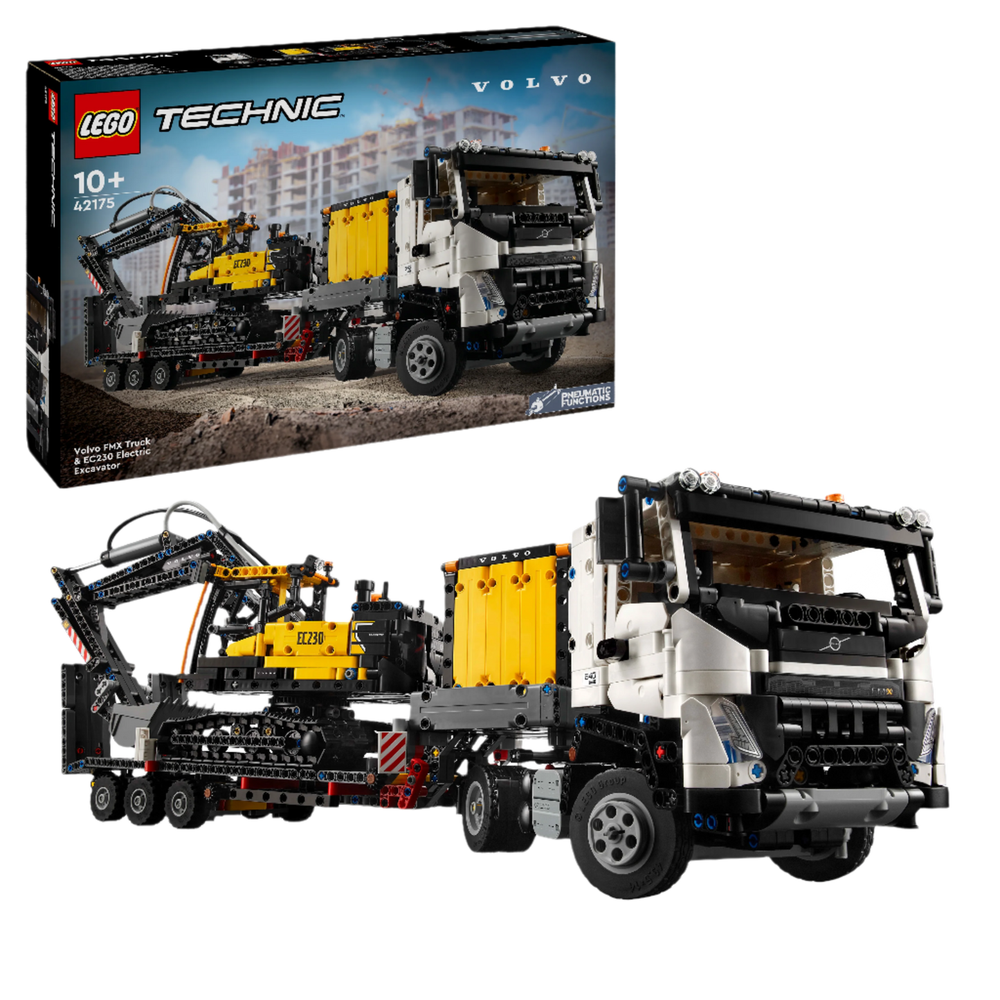 LEGO Technic: Volvo FMX Truck & EC230 Electric Excavator (42175)