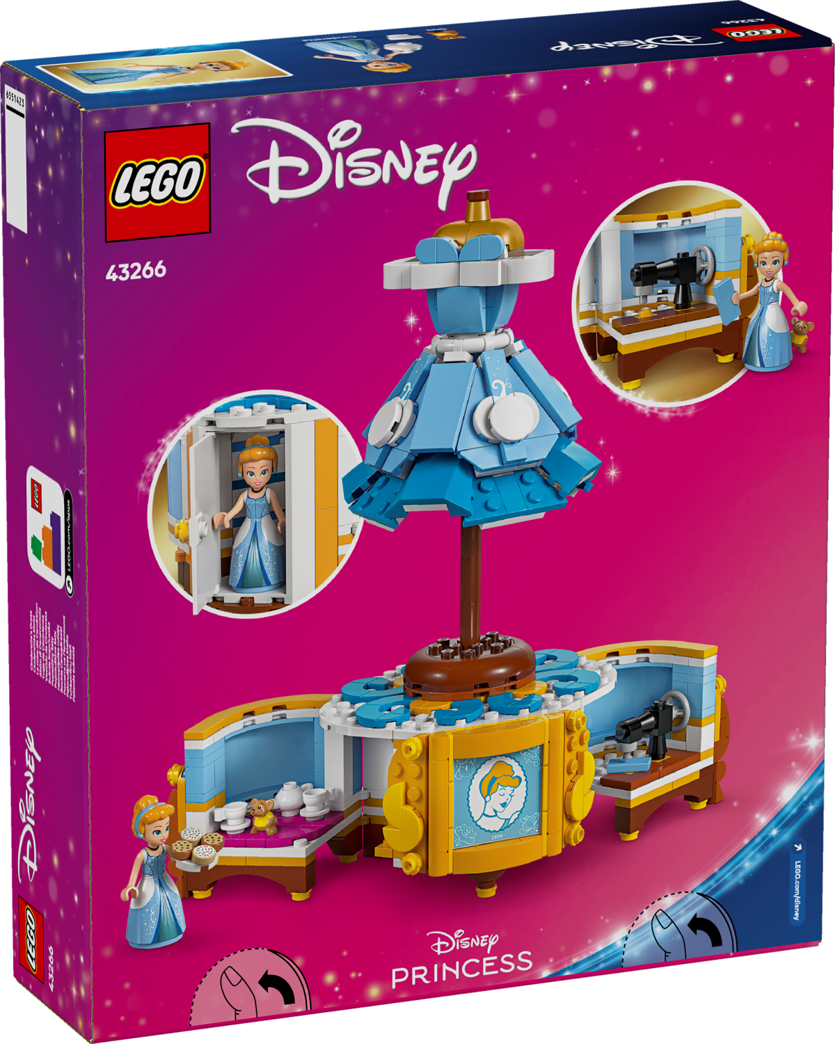 LEGO Disney: Cinderella's Dress (43266)