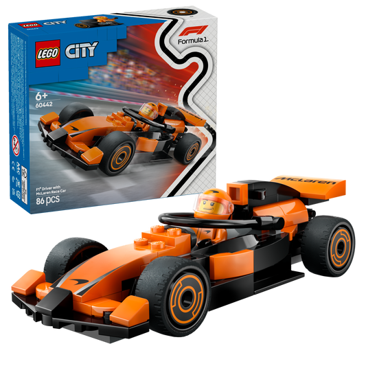 LEGO City: F1® Driver with McLaren Race Car (60442)