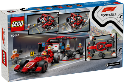 LEGO City: F1® Pit Stop & Pit Crew with Ferrari Car (60443)