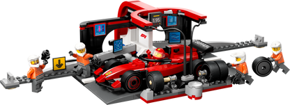 LEGO City: F1® Pit Stop & Pit Crew with Ferrari Car (60443)