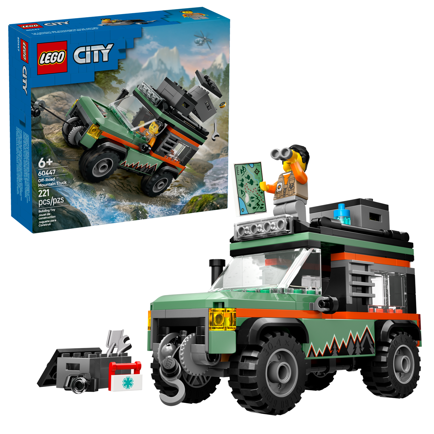 LEGO CITY: Off-Road 4x4 Mountain Truck (60447)