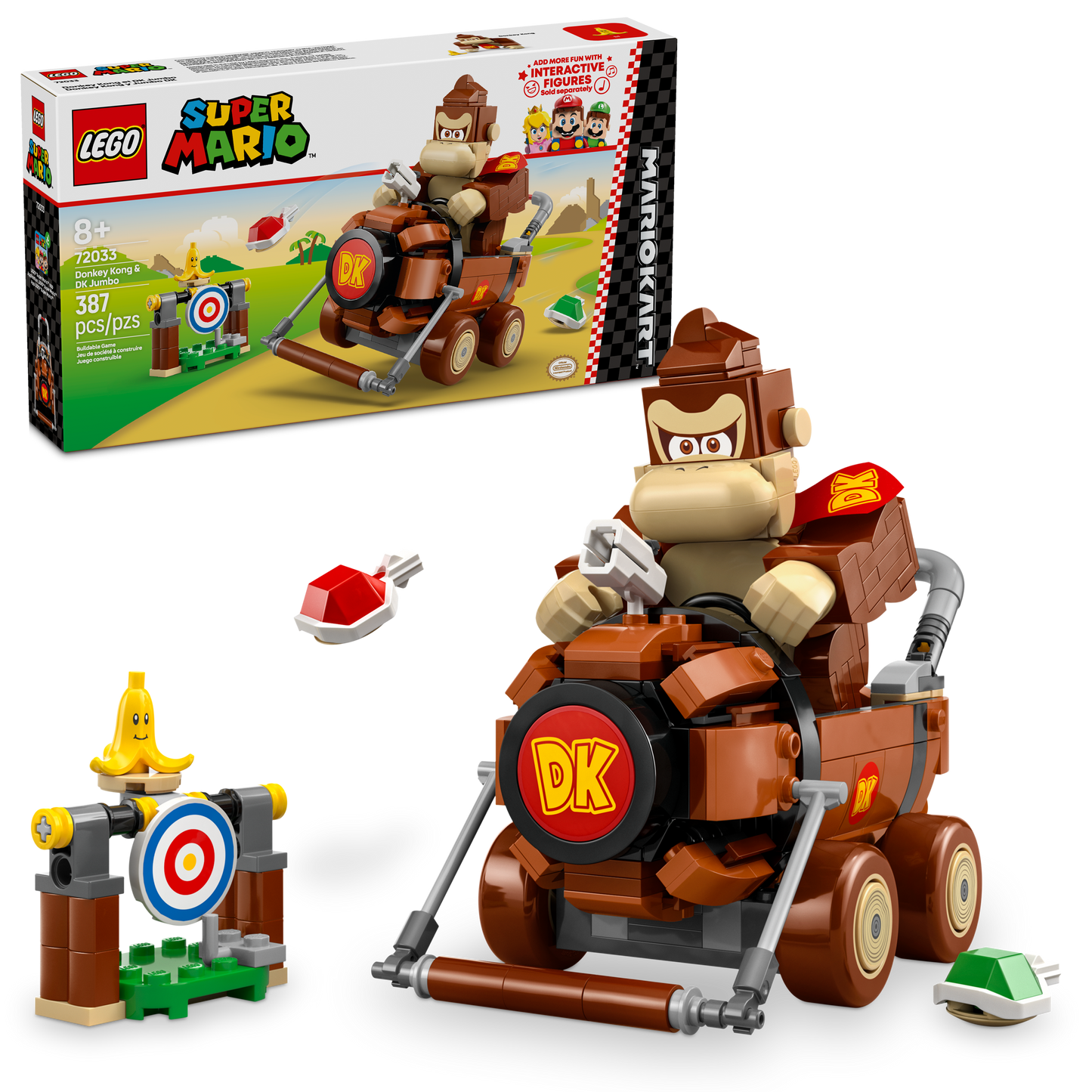 LEGO Mario Kart™ – Donkey Kong & DK Jumbo (72033)