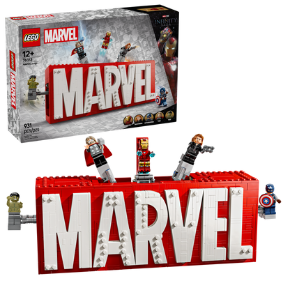 LEGO MARVEL: Logo & Minifigures (76313)