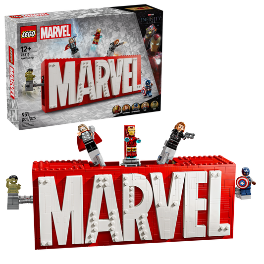 LEGO MARVEL: Logo & Minifigures (76313)