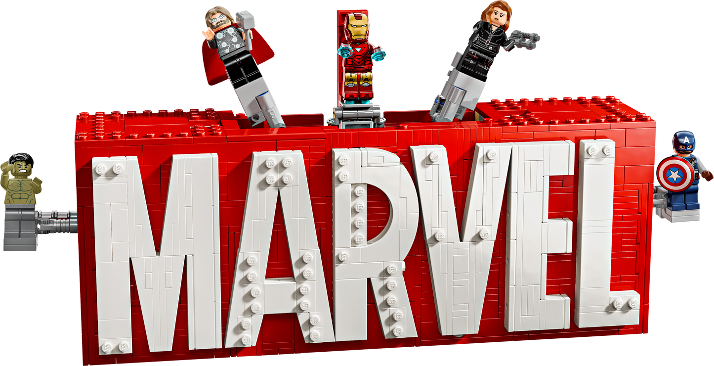 LEGO MARVEL: Logo & Minifigures (76313)