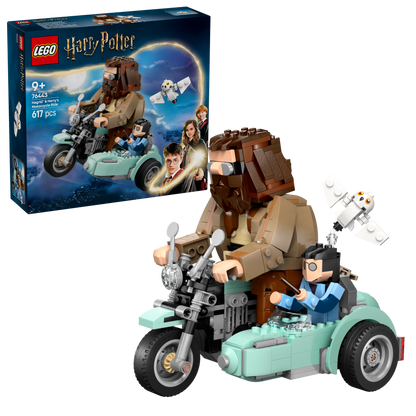 LEGO Harry Potter: Hagrid™ & Harry’s Motorcycle Ride (76443)