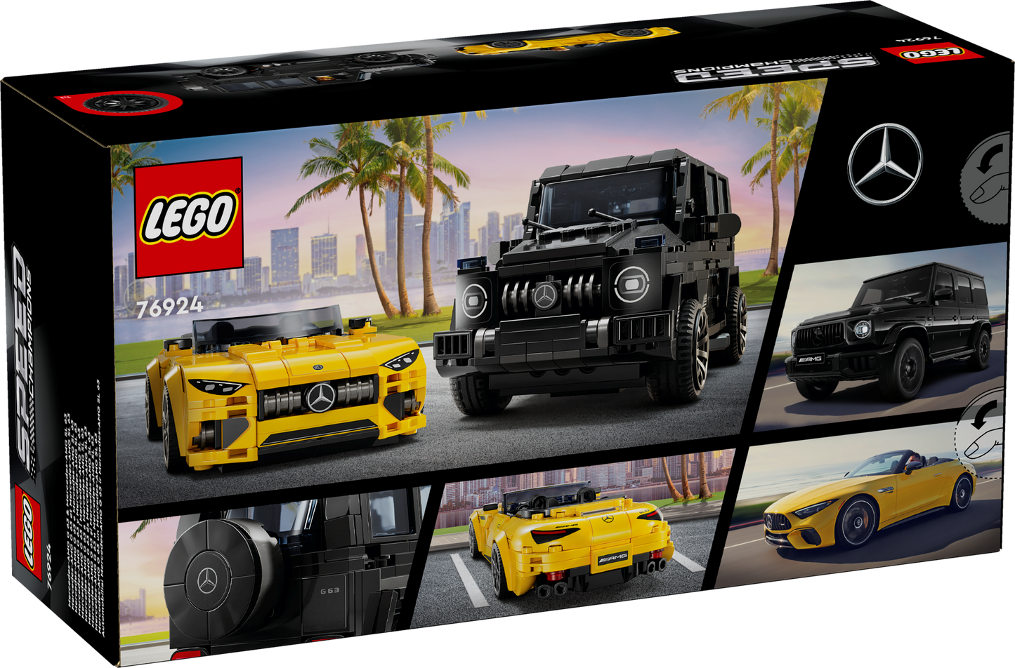 LEGO Speed Champions: Mercedes-AMG G63 & Mercedes-AMG SL63 (76924)