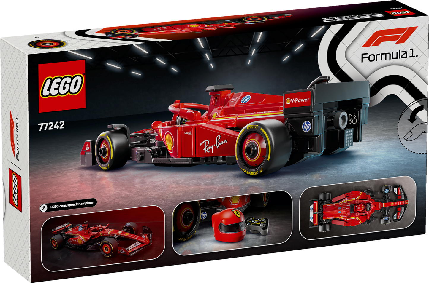 LEGO Speed Champions Ferrari SF-24 F1® Race Car (77242)