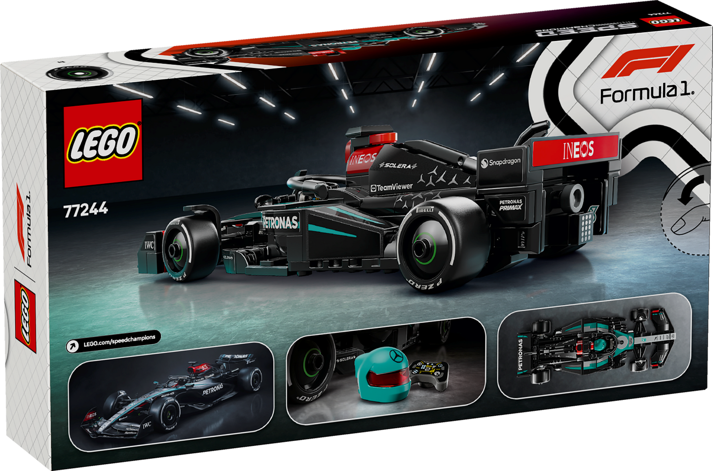 LEGO Speed Champions Mercedes-AMG PETRONAS F1® Team Race Car (77244)