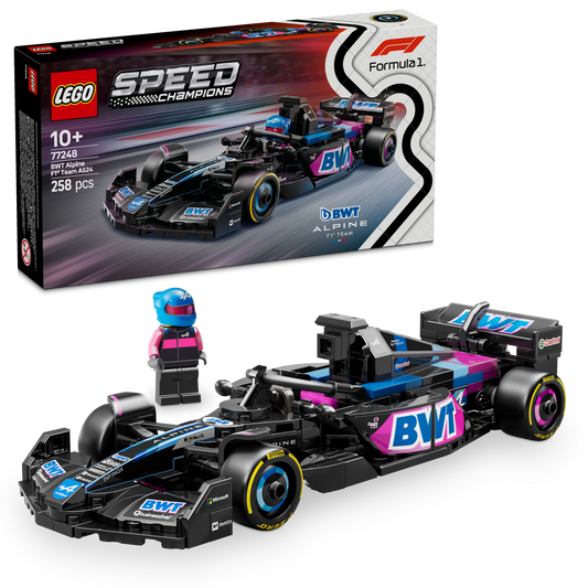 LEGO Speed Champions BWT Alpine F1® Team A524 Race Car (77248)