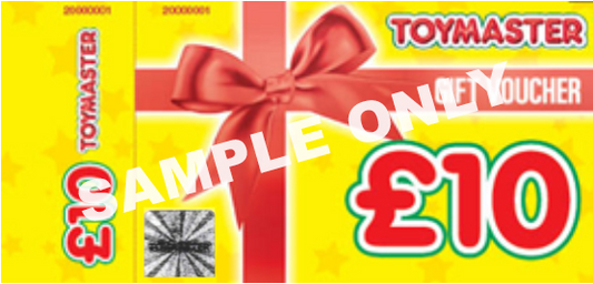 £10 ToyMaster Gift Voucher