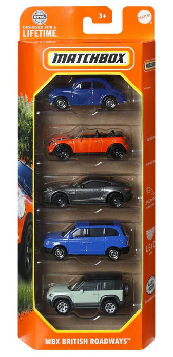 Matchbox 5 Car Pack