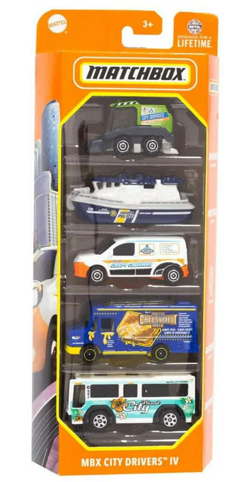 Matchbox 5 Car Pack