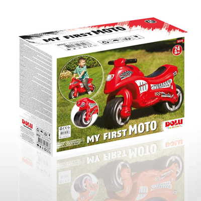 Dolu My First Ride-On Motorcycle: Red (8028)