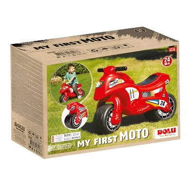 Dolu My First Ride-On Motorcycle: Red (8028)