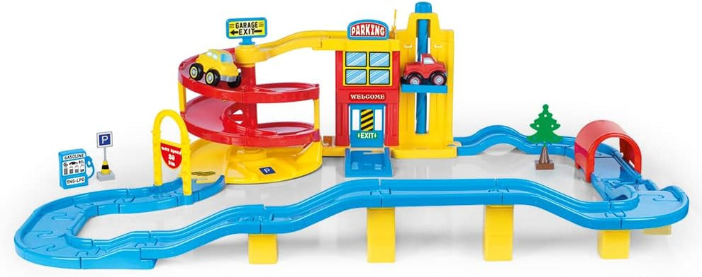 DOLU Big Garage Set – Toy Barnhaus