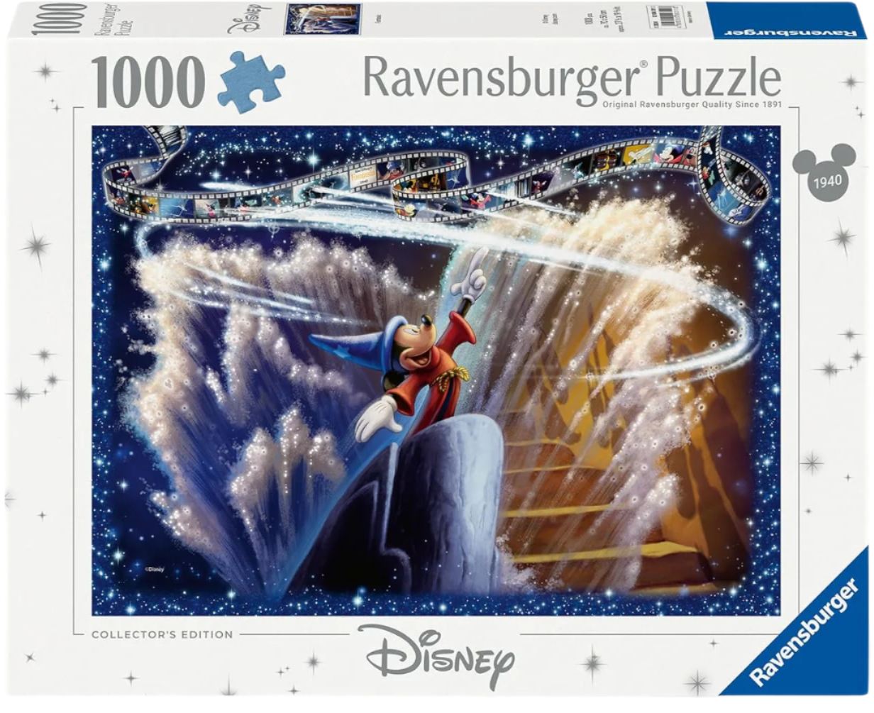 Ravensburger Mickey Disney Collectors Edition Fantasia 1000 Jigsaw Puzzle