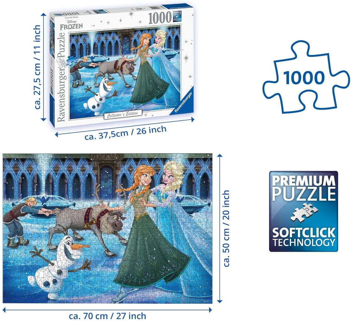 Ravensburger Disney Collector's Edition Frozen 1000 Piece Jigsaw Puzzle