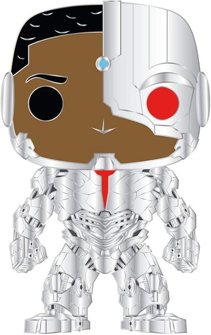 Funko Pop! Large Enamel Pin DC Justice League: Cyborg