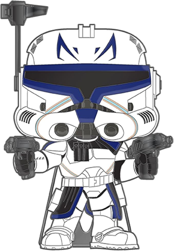 Funko Pop! Large Enamel Pin Star Wars: Clone Wars - Captain Rex