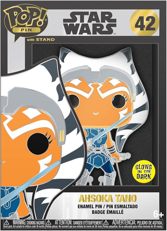 Funko Pop! Large Enamel Pin Star Wars: Clone Wars - Ahsoka Tano