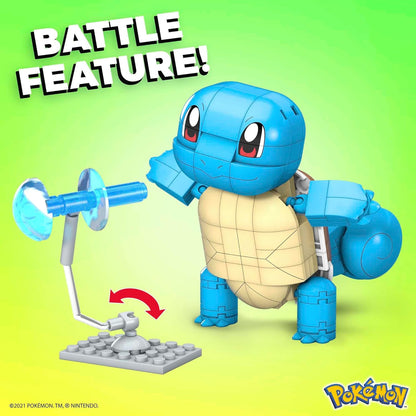 MEGA Pokémon Building Toys Set Build & Show Squirtle with 199 Pieces (GYH00)