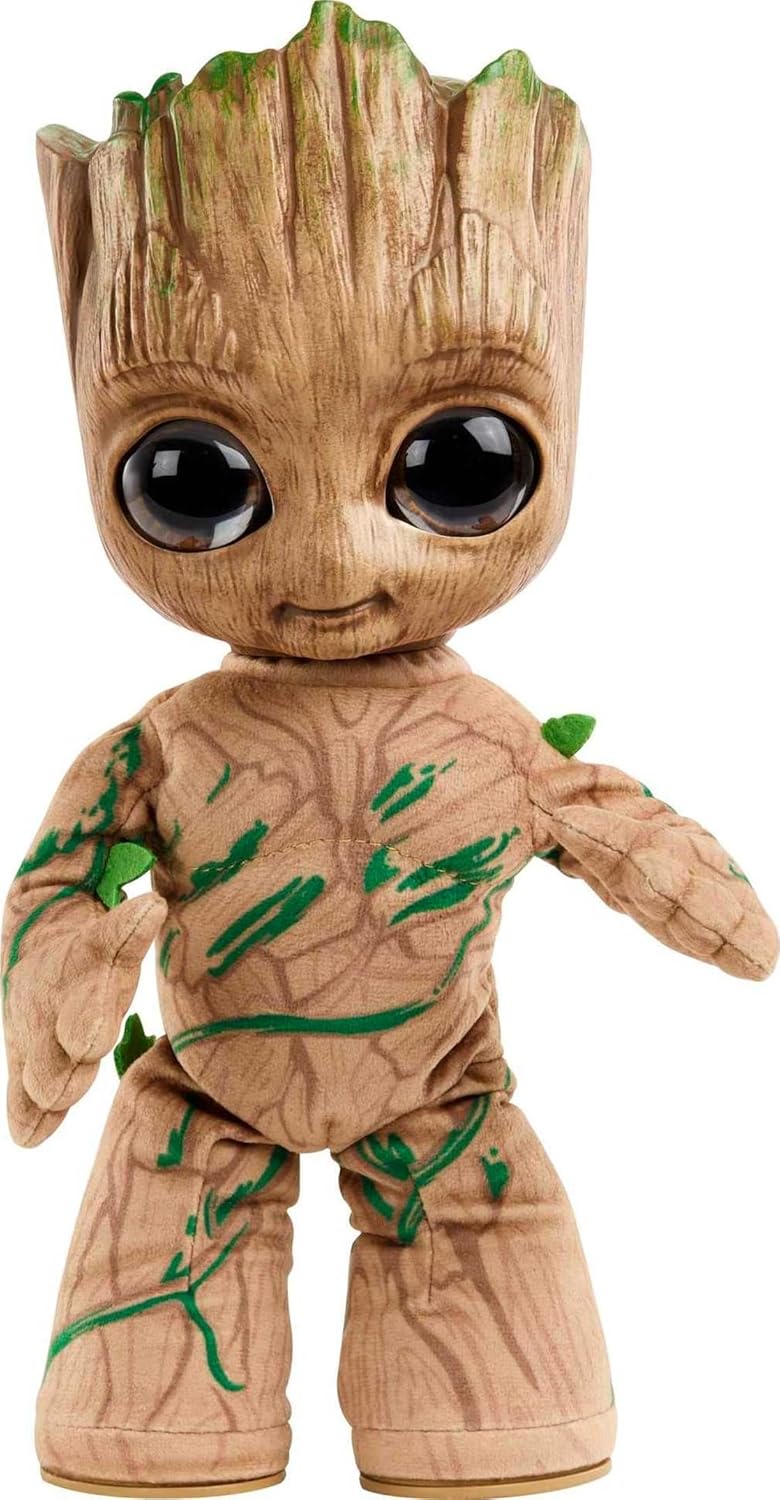 Marvel Plush, Groovin’ Groot Dancing and Talking Plush Figure (HJM23)