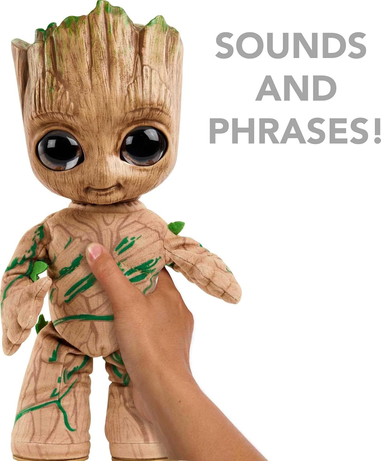 Marvel Plush, Groovin’ Groot Dancing and Talking Plush Figure (HJM23)