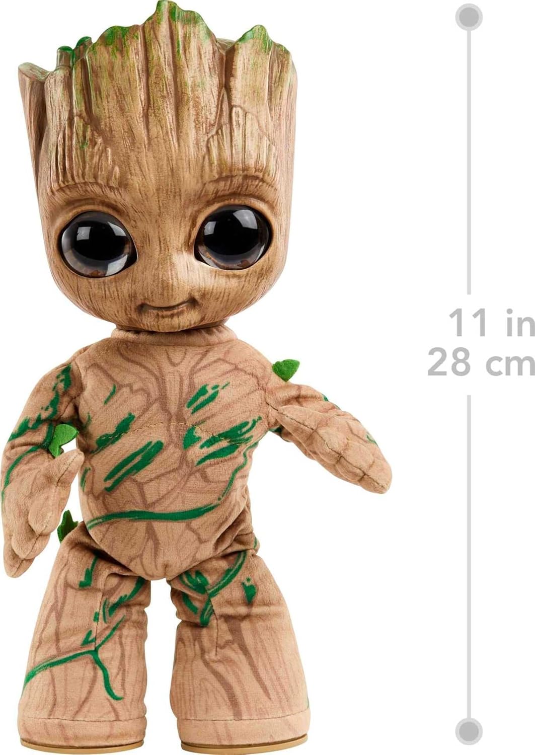 Marvel Plush, Groovin’ Groot Dancing and Talking Plush Figure (HJM23)