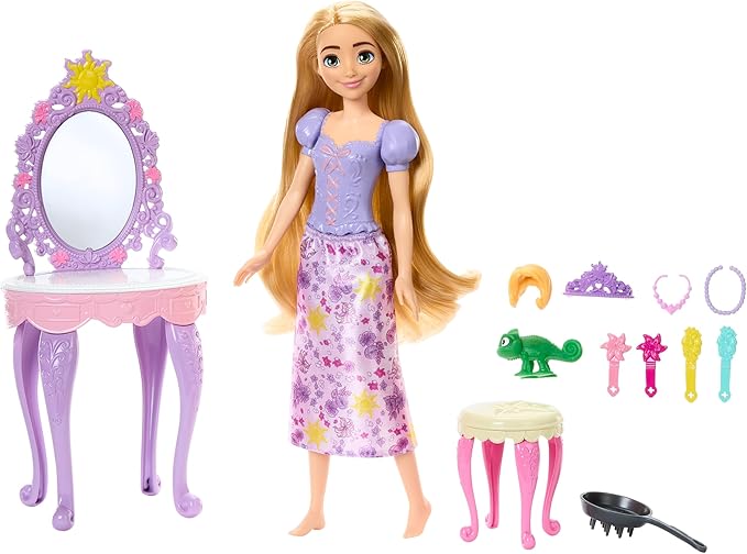 Disney Princess: Rapunzel Doll with Vanity